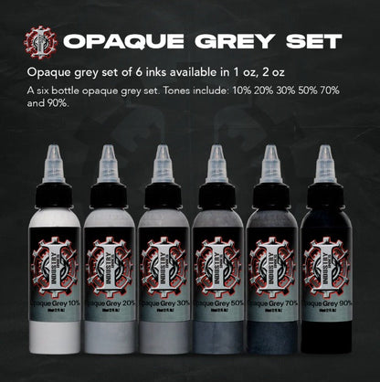 Industry Ink - Opaque Grey Color Set