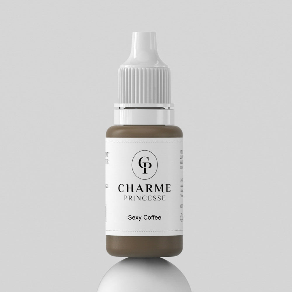 Glamour Princess Permanent Makeup Pigments 15ml – Color Ink for Eyebrow, Eyeliner & PMU