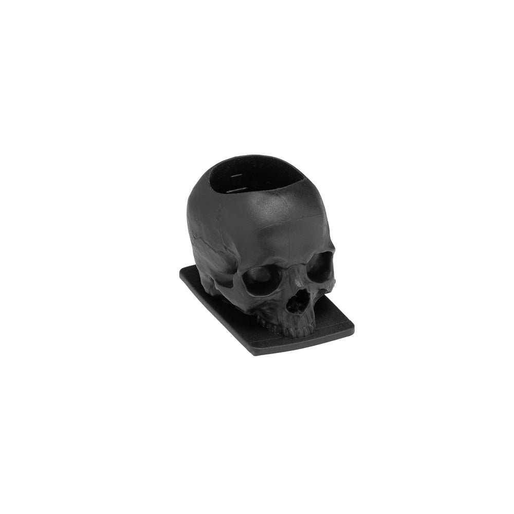 Saferly Skull Silicone Ink Caps —Size #16 (Large) — Bag of 200  — Pick Color