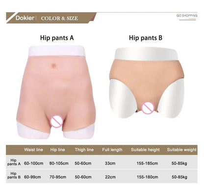 Realistic Silicone Hip Enhancer Panty — Fuller Curves