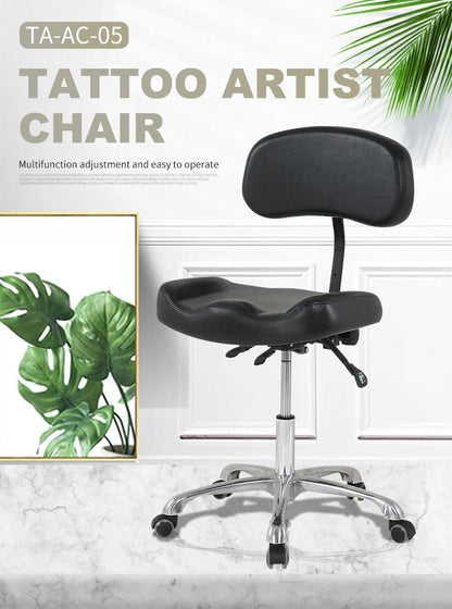 【USA】Adjustable Hydraulic Tattoo Artist Chair With Backrest TA-AC-05