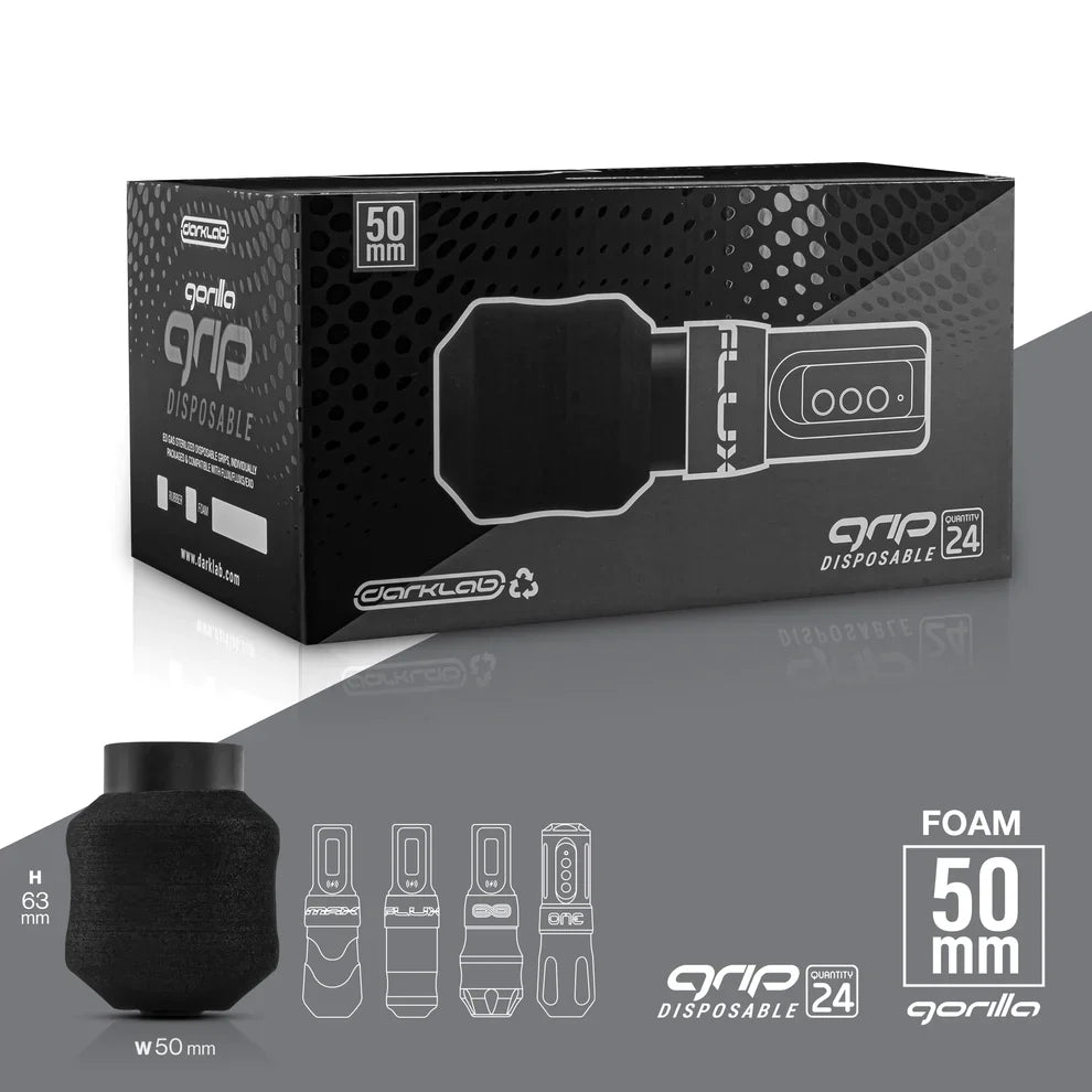 FK Irons Gorilla 2” (50mm) Disposable Foam Grips — Box of 24