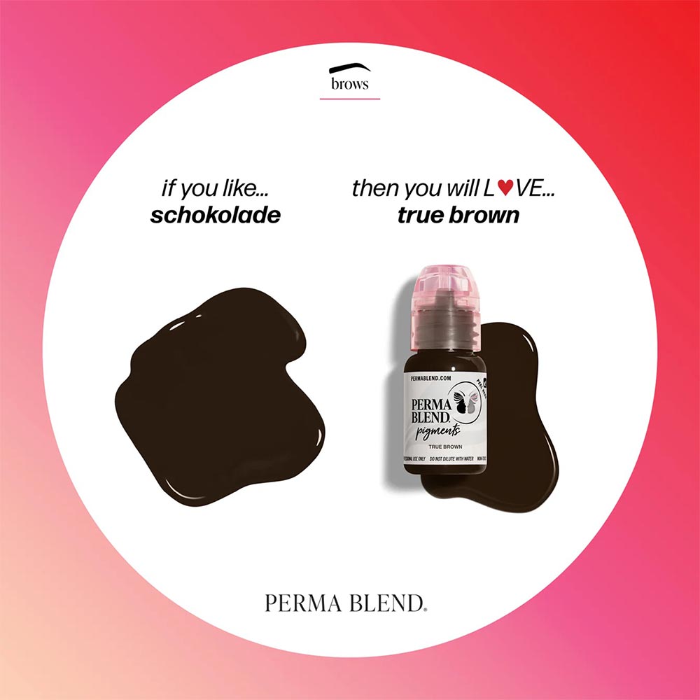 True Brown — Perma Blend — 1/2oz Bottle