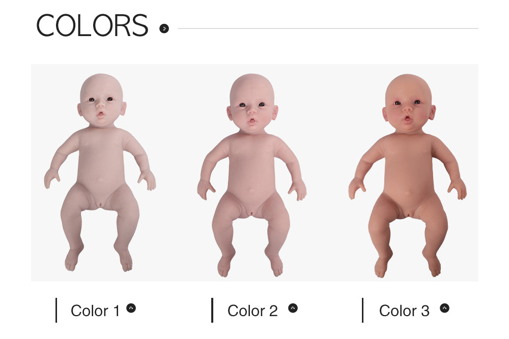 18-Inch Angel Full-Body Silicone Reborn Girl Doll