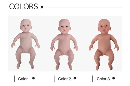 18-Inch Angel Full-Body Silicone Reborn Girl Doll