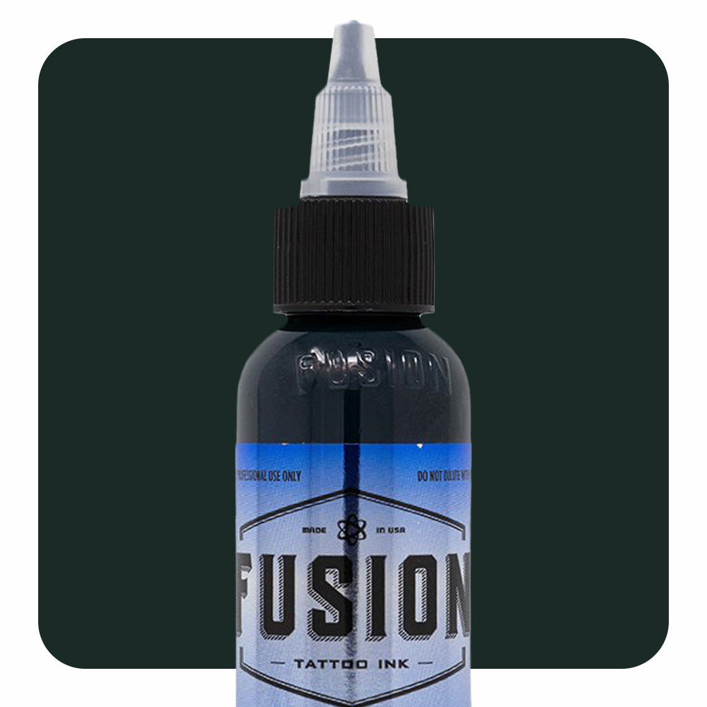 Gradient Green with Yellow 4-Pack — Fusion Tattoo Ink — 1oz