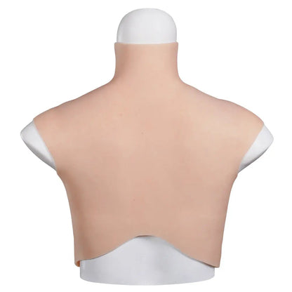Veined Silicone Breastplate — C–F Cup, Two Lengths