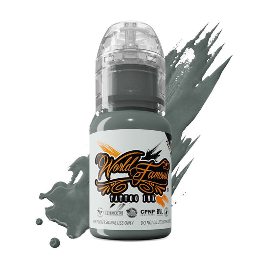 J. Ackerman Green River Grey — World Famous Tattoo Ink — Pick Size