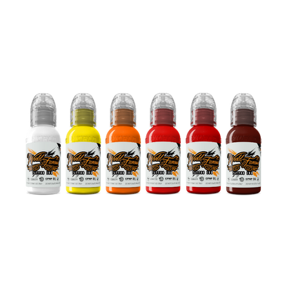 Melek Tastekin Red Neon Effect Series — World Famous Tattoo Ink — 1oz