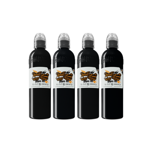Master Mike Black Demon Set — World Famous Ink — 4oz