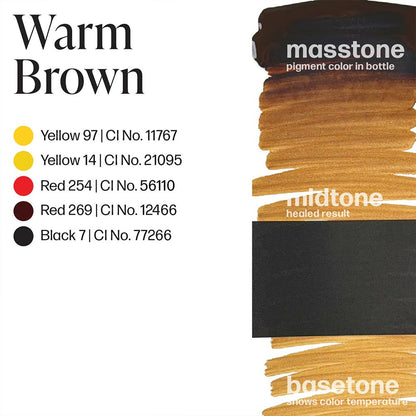 Warm Brown  — Perma Blend — 1/2oz Bottle