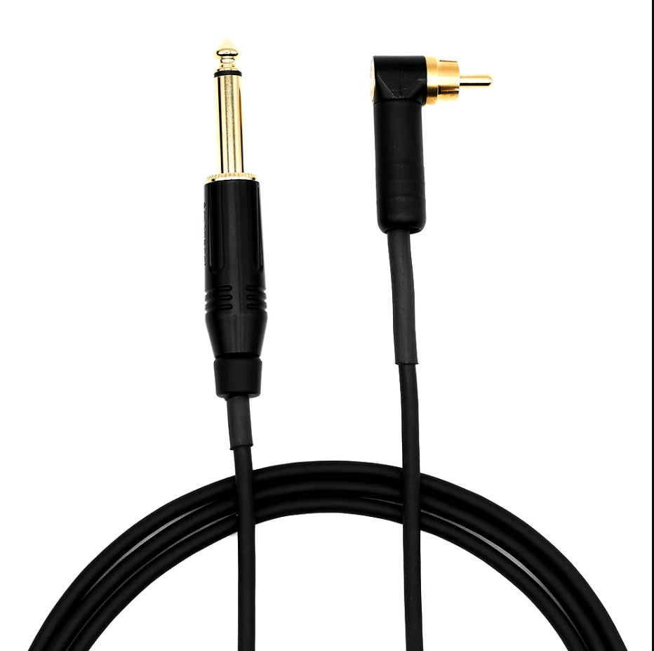 Critical Standard 90 Degree RCA Cord (6’) Black