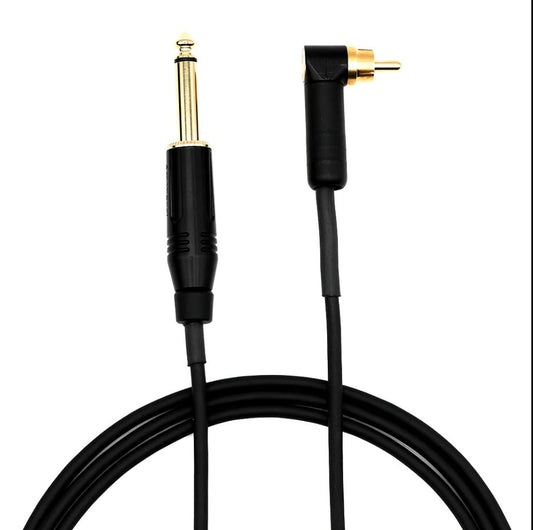 Critical Standard 90 Degree RCA Cord (6’) Black
