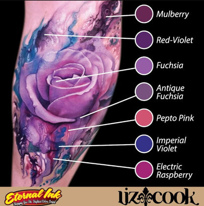 Eternal Ink - Liz Cook - Red Violet