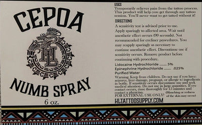 Cepoa Numbing Spray by Higher Level