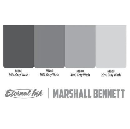 Eternal Ink - Marshall Bennett Grey Wash Set