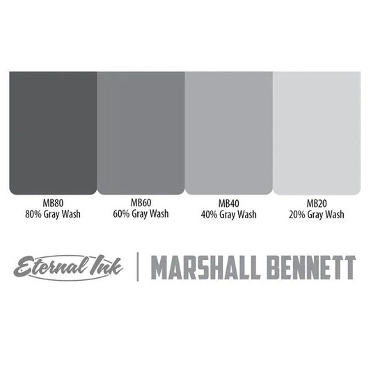 Eternal Ink - Marshall Bennett Grey Wash Set
