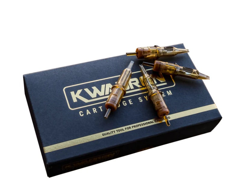 Kwadron Cartridge - Round Liners #12 Long Taper Textured