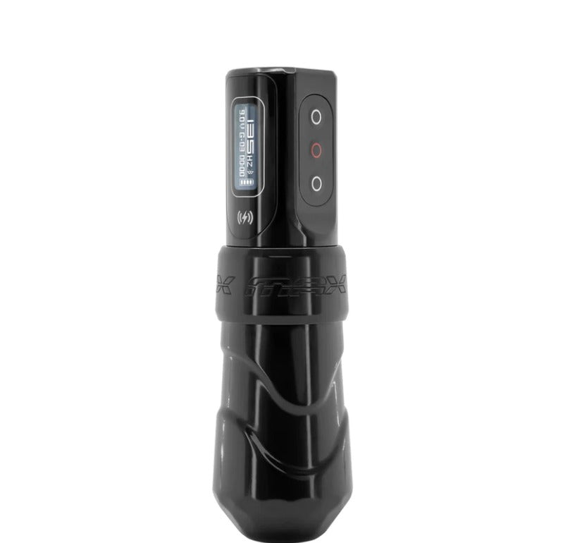 FK Irons Max Wireless Tattoo Machine w/ 1 Powerbolt ll - 4.0MM Stroke - Stealth-