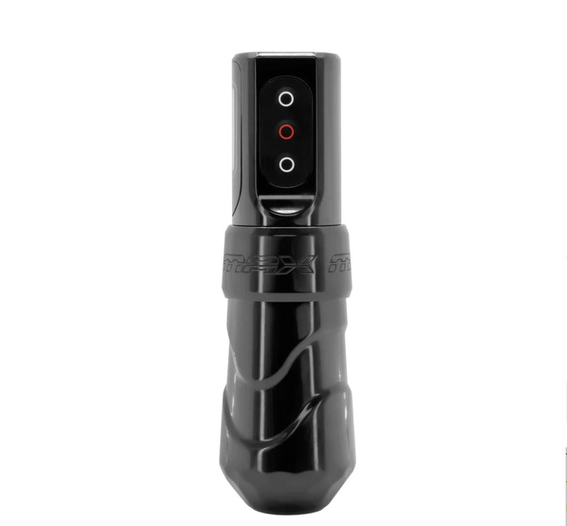 FK Irons Max Wireless Tattoo Machine w/ 1 Powerbolt ll - 4.0MM Stroke - Stealth-