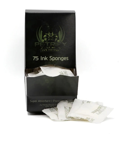 Petrify - Ink Sponge - Liquid Solidifier - Packets