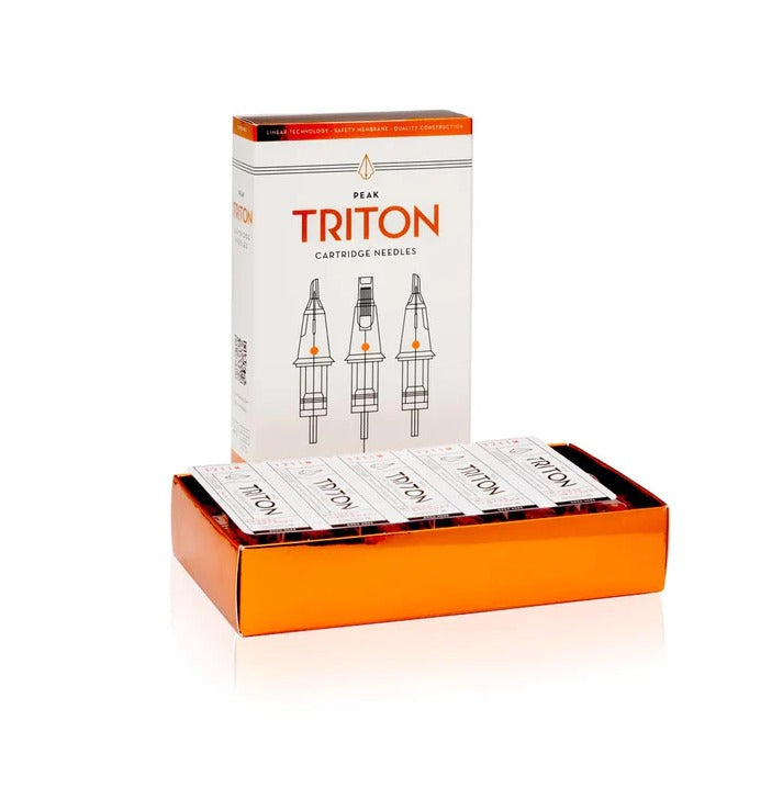 Peak Triton Cartridge - #12 Round Shader Medium Taper (3.5mm) Box of 20