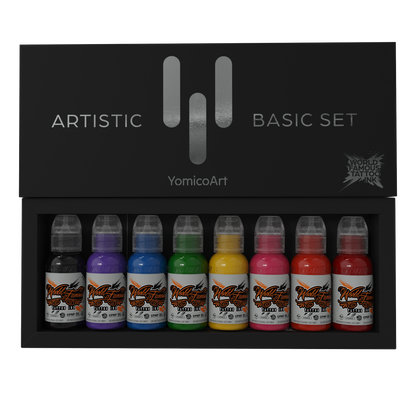 FK Irons x World Famous Yomico Special Edition ONE Machine & Artistic Basic Ink Kit
