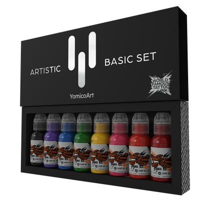 FK Irons x World Famous Yomico Special Edition ONE Machine & Artistic Basic Ink Kit