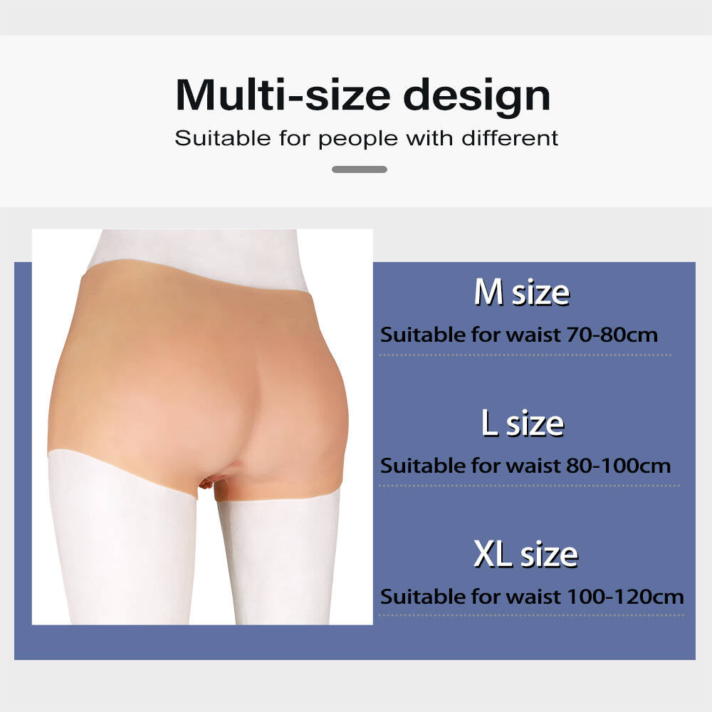 Silicone Breastplate & Anatomical Shaping Pants Set