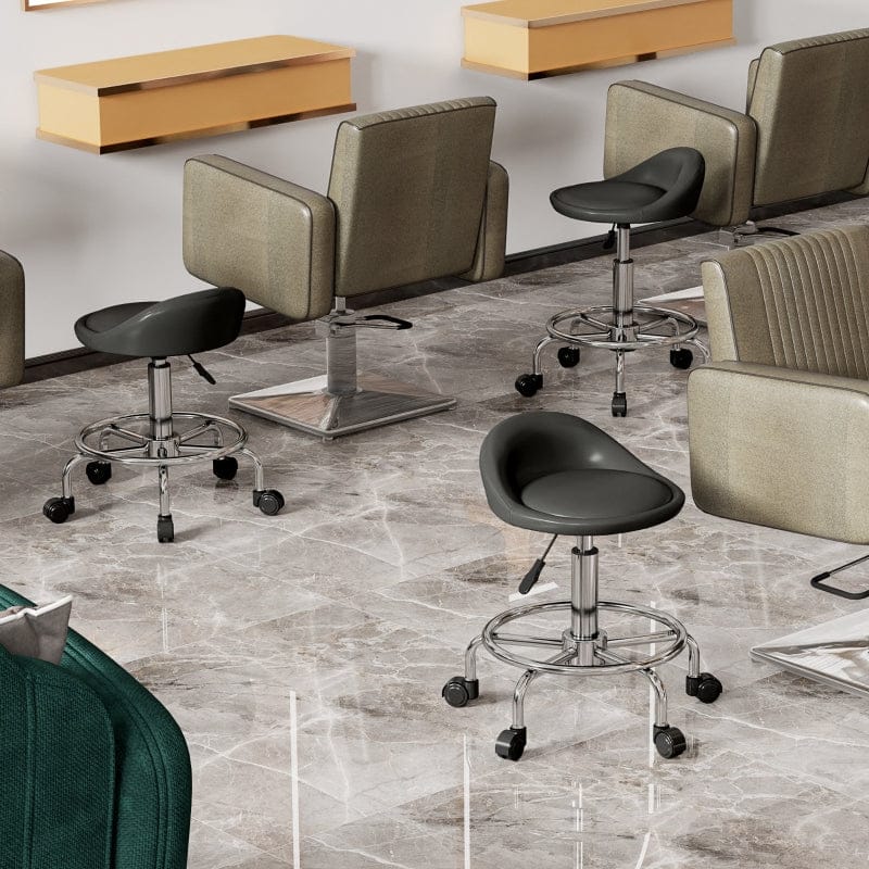 【EU】Tattoo Rollhocker höhenverstellbar mit Rückenlehne