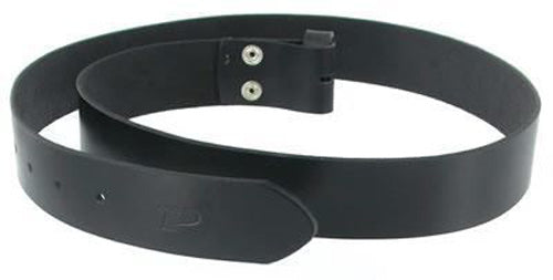 Premium Leather Buckle Belt - Black
