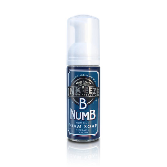 INK-EEZE B Numb Foaming Soap - 1.7oz.