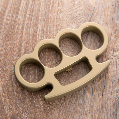 Golden Full Aluminium Full Size Brass Knuckles Bottle Opener