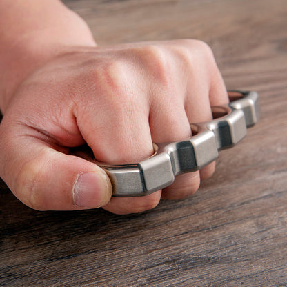 2025 New Full Titanium Edc Weapons Brass Knuckles