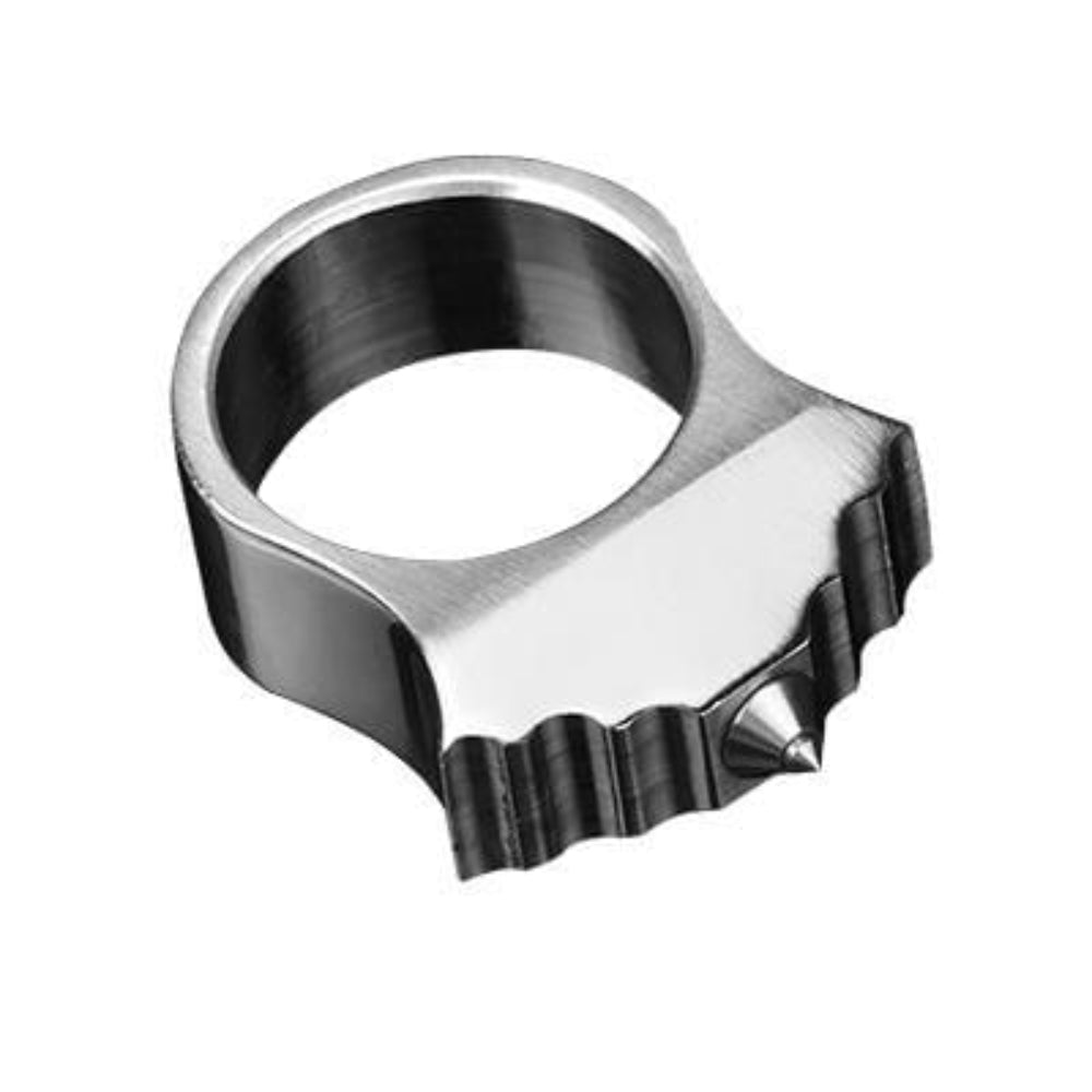 EDC Brass Knuckle Keychain – Full Stainless Stee