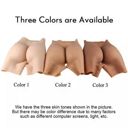 Plump-Hip Silicone Shaping Panty — M–2XL