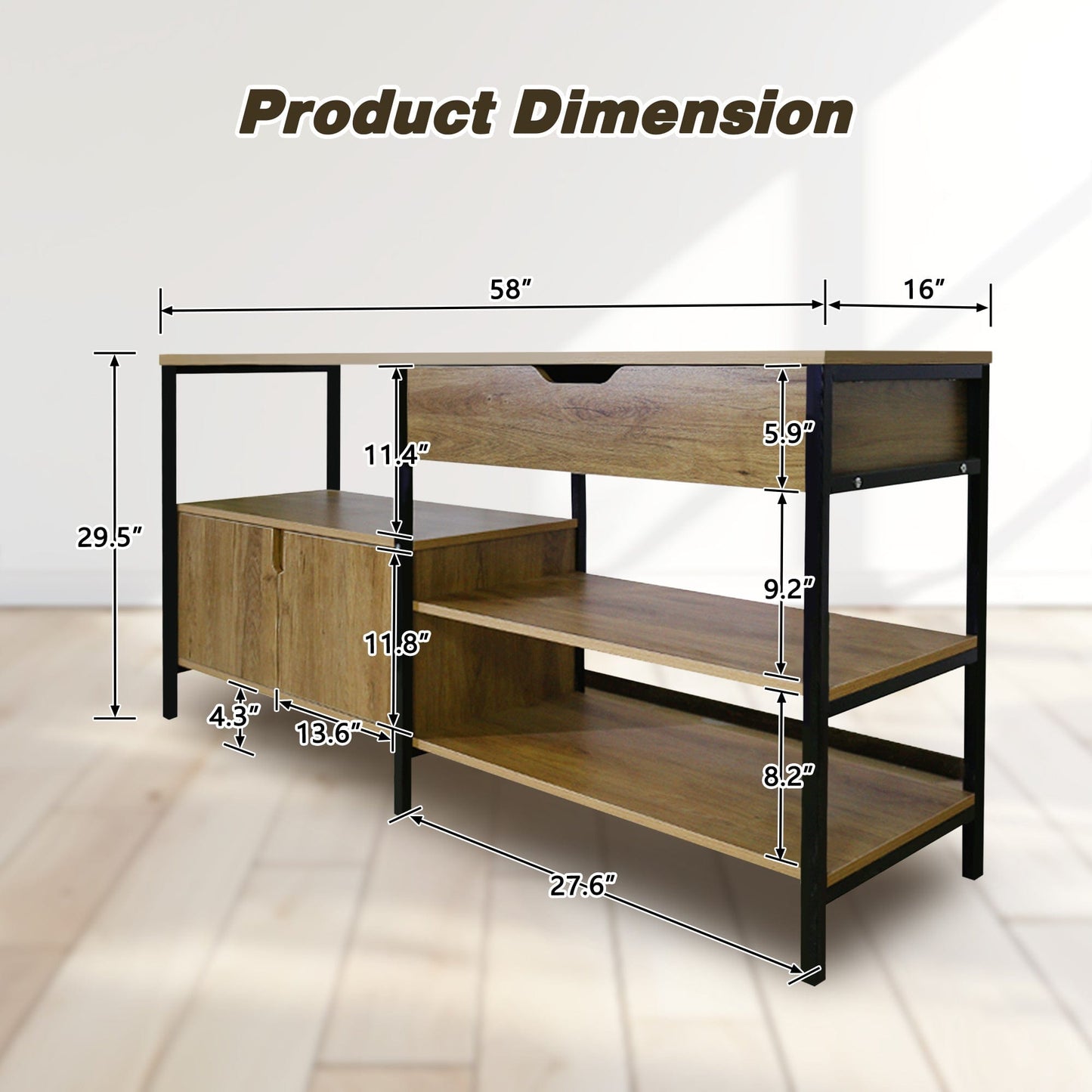Tattoo Studio Storage Cabinet – Tool Organizer for Tattoo Supplies, Heavy Duty Tattoo Station Side Cabinet, Metal Frame Workstation