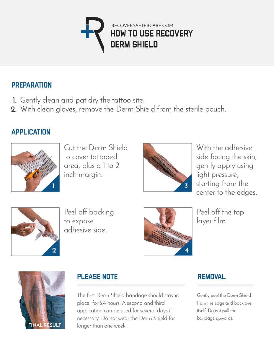 Free Gift - Recovery Derm Shield — 5.9" x 8 Yard Roll