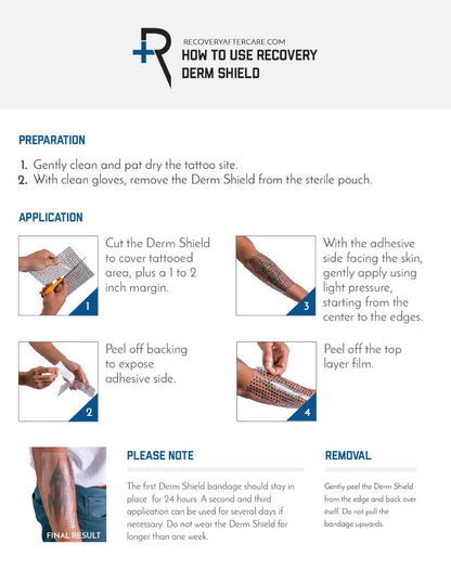 Free Gift - Recovery Derm Shield — 5.9" x 8 Yard Roll