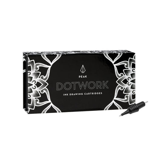 FREE GIFT - Peak Dotwork Ballpoint Pen Drawing Cartridges — Box of 20