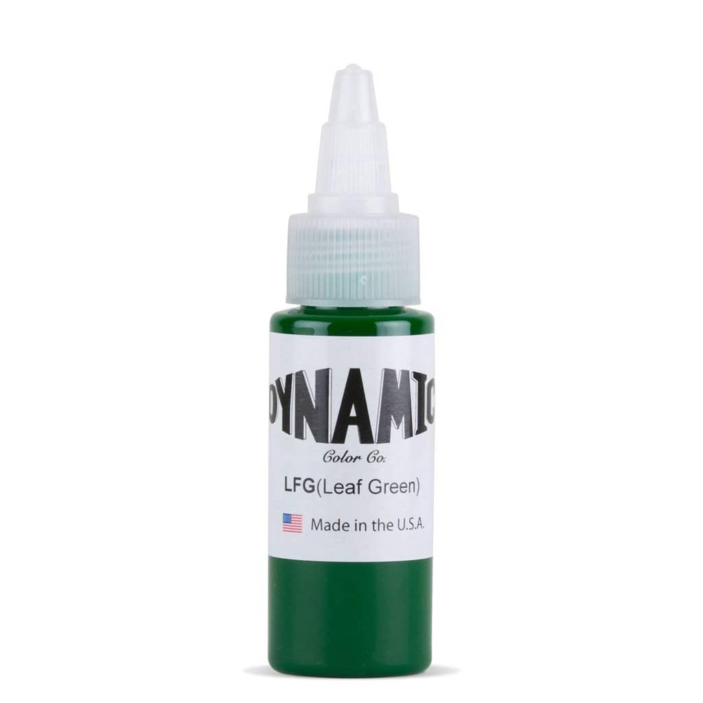 Dynamic Leaf Green Tattoo Ink