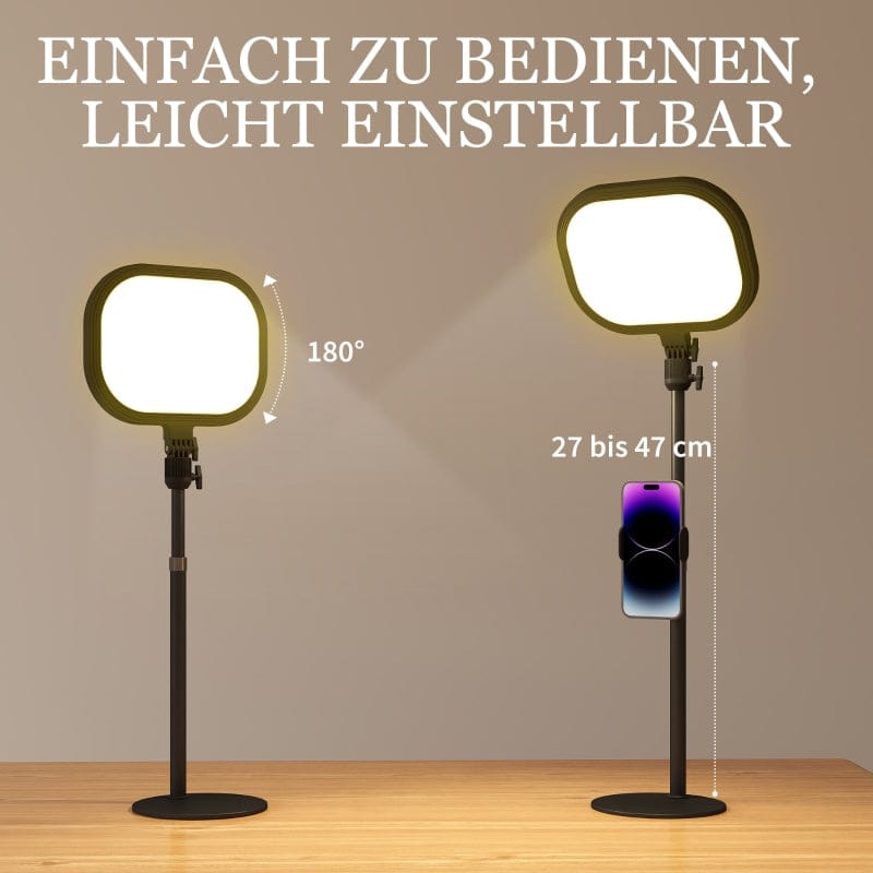 【EU】Tattoo LED-Tischlampe mit Handyhalterung