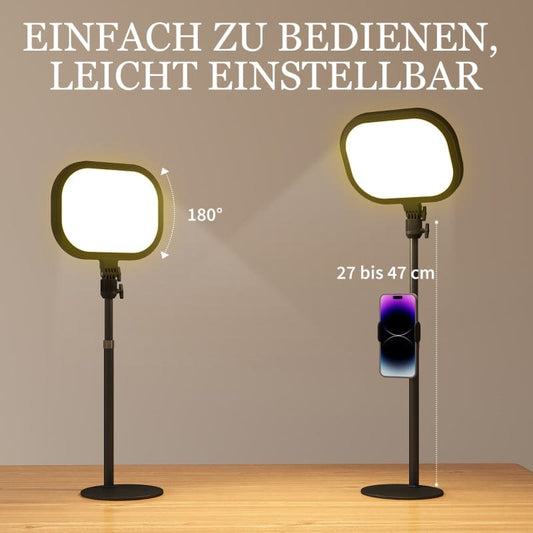 【EU】Tattoo LED-Tischlampe mit Handyhalterung