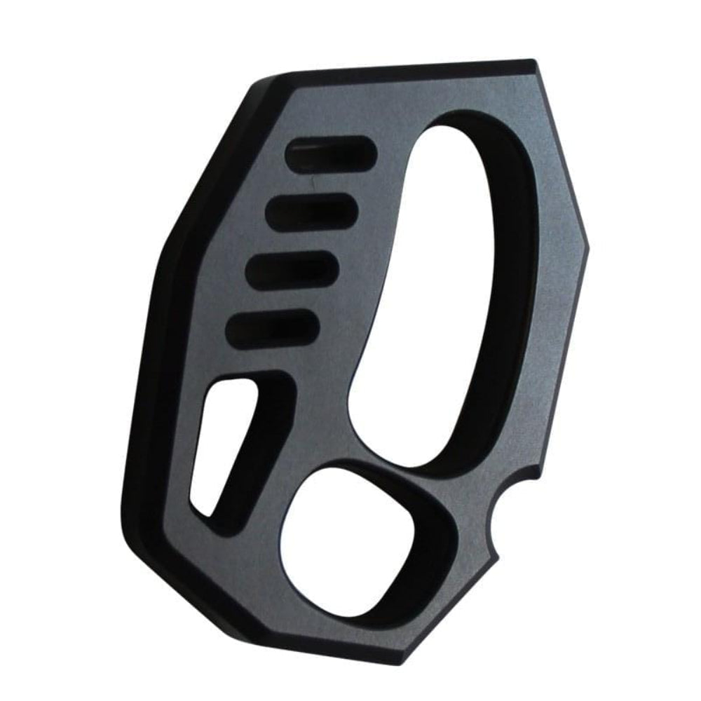Black Aluminum Alloy Fist Knuckles – Lightweight EDC Tool