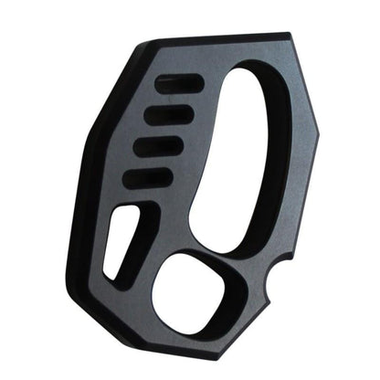 Black Aluminum Alloy Fist Knuckles – Lightweight EDC Tool