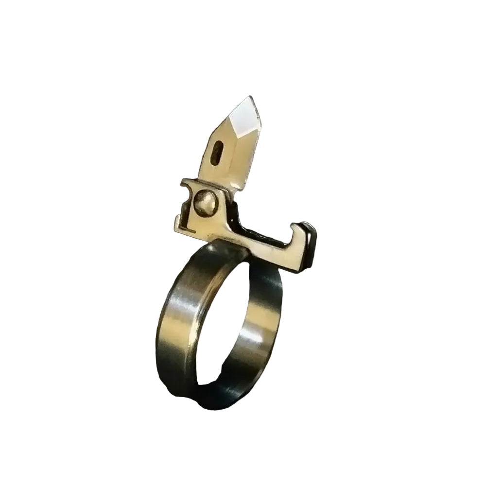 Women EDC Ring Bottle Opener | Stainless Steel Safety Tool