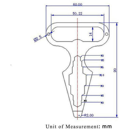 Full Stainless Self Defense Keychain Stinger Tool
