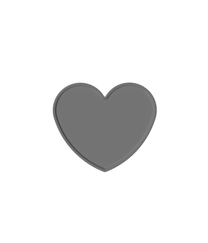 Ghost Tattoo Heart Tray (Tray Only)
