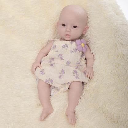 18.5-Inch Full-Body Silicone Reborn Girl Doll