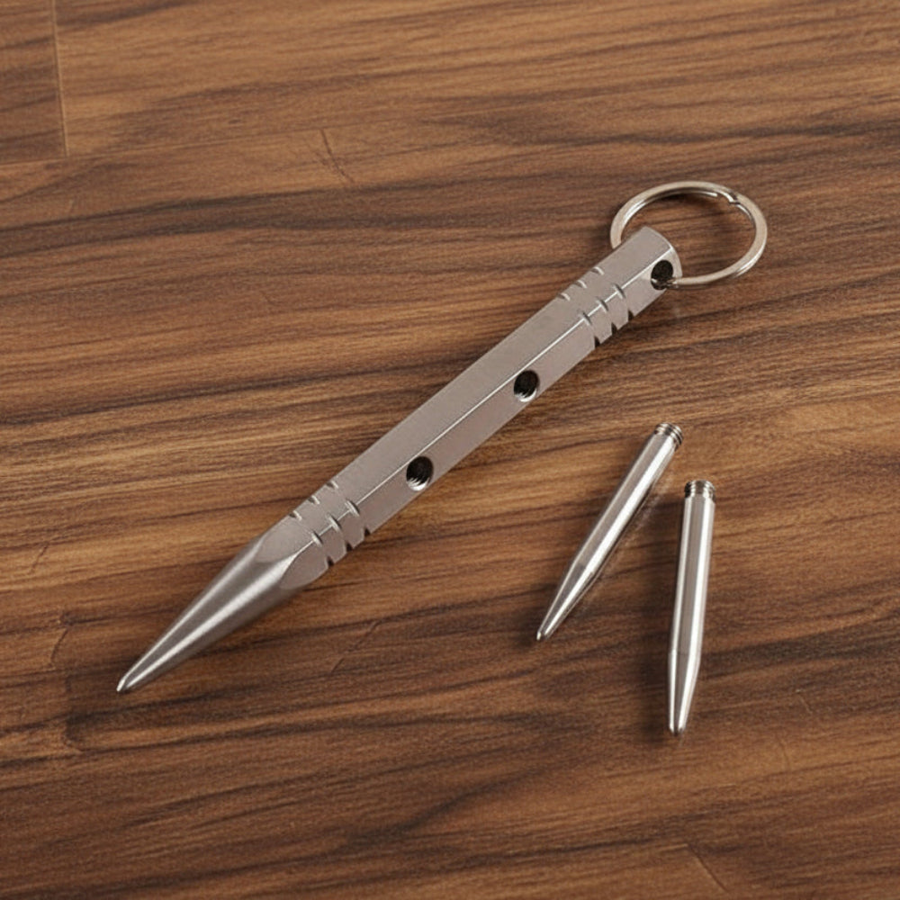 Long Pointed EDC Emergency Keychain Tool